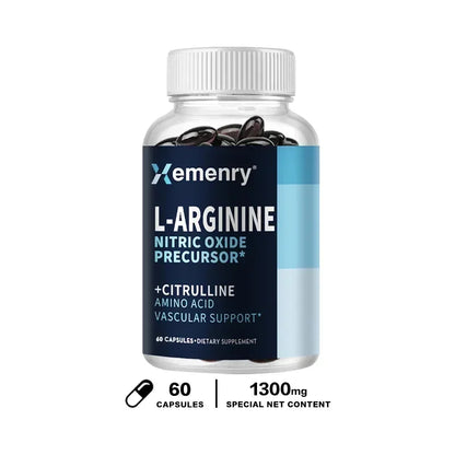 L-Arginine Nitric Oxide Complex – Endurance, Strength & Muscle Growth Formula