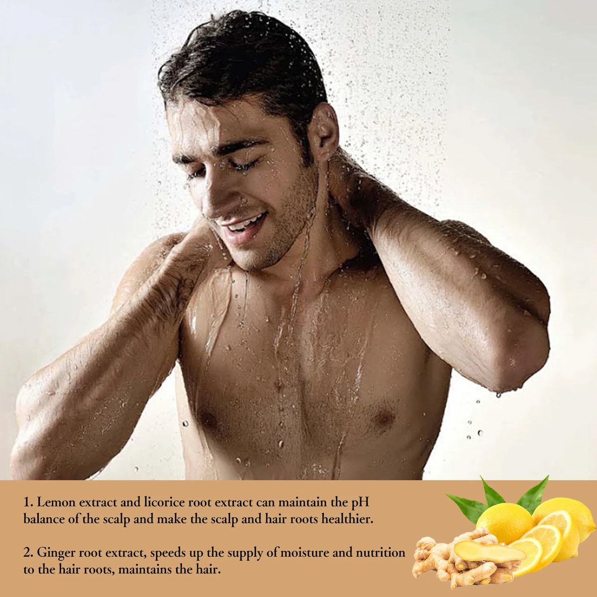 Hair Growth Shampoo For Men Root Activator Strengthening | Premium Care