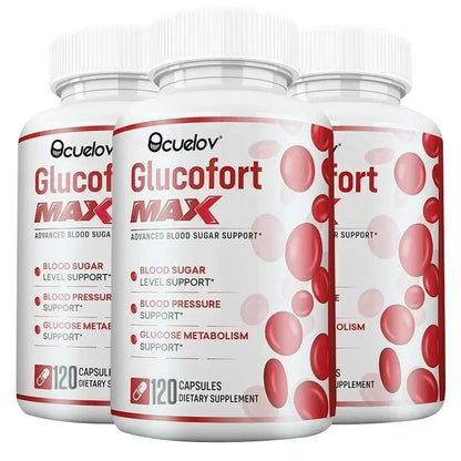 All-natural Blood Sugar Support Supplement Balances Blood Sugar, Blood Pressure, Glucose Metabolism, Non-GMO, Gluten-free