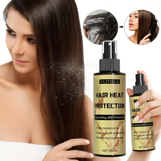 Hair Heat Protection Spray Long Lasting Protection Up | Premium Care