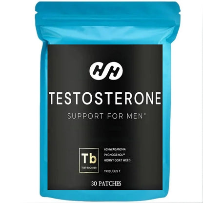 Transdermal 30-Day Testosterone Booster Matrix (Topical Patches)