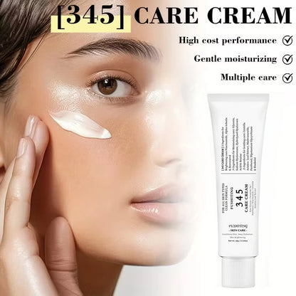 345 Relief & Lifting 3-Piece Skincare System – Multi-Action Serum, Eye Cream & Barrier Face Cream Set