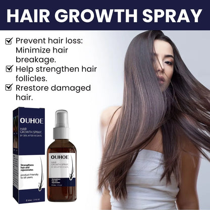 Hair Growth Spray Nourishing Moisturizing Thicker Longer Repair | Premium Care