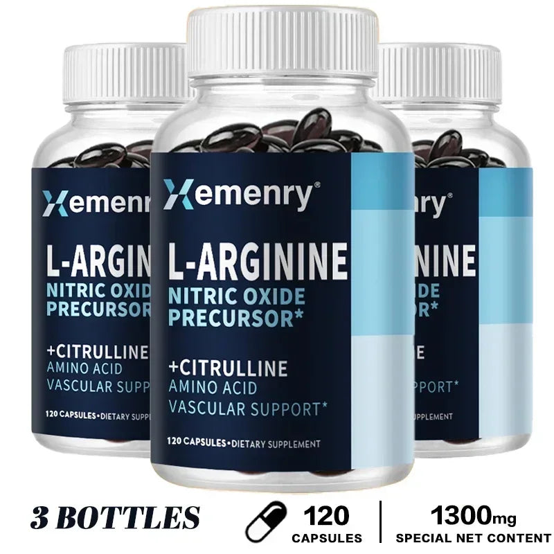 L-Arginine Nitric Oxide Complex – Endurance, Strength & Muscle Growth Formula