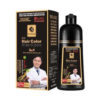 Hair Wash Black Shampoo Hair Dye Black Color | Premium Care