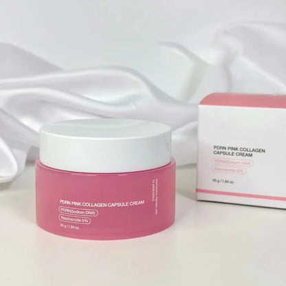Korean Pdrn Pink Collagen Capsule Cream With Niacinamide | Premium Care