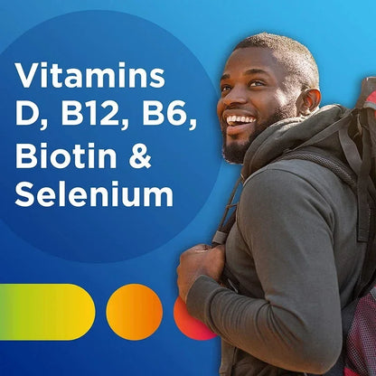 Men's Daily Multivitamin and Mineral Supplement – Energy, Muscle Mass, Immune Defense & Metabolism (90 Capsules)