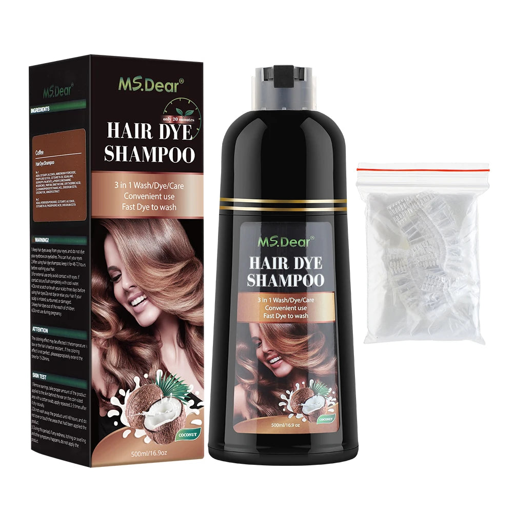 Hair Color Shampoo For Gray Hair 3 In | Premium Care