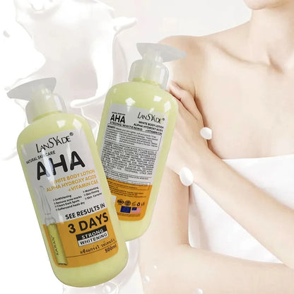 500ml Whitening Body Cream Aha Hydroxy Acids Vitamin | Premium Care