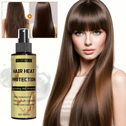 Hair Heat Protection Spray Long Lasting Protection Up | Premium Care