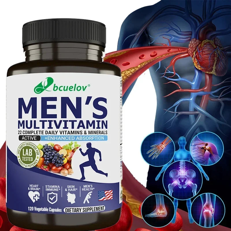 Garmtar Men's Daily Multivitamin & Multimineral (22+ Nutrients) - Garmtar Pure Supplements
