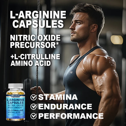 4-in-1 Nitric Oxide Performance Matrix – L-Arginine, L-Citrulline, Beet Root & Turmeric
