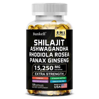 Garmtar Himalayan Shilajit 8-in-1 Vitality Complex - Garmtar Pure Supplements