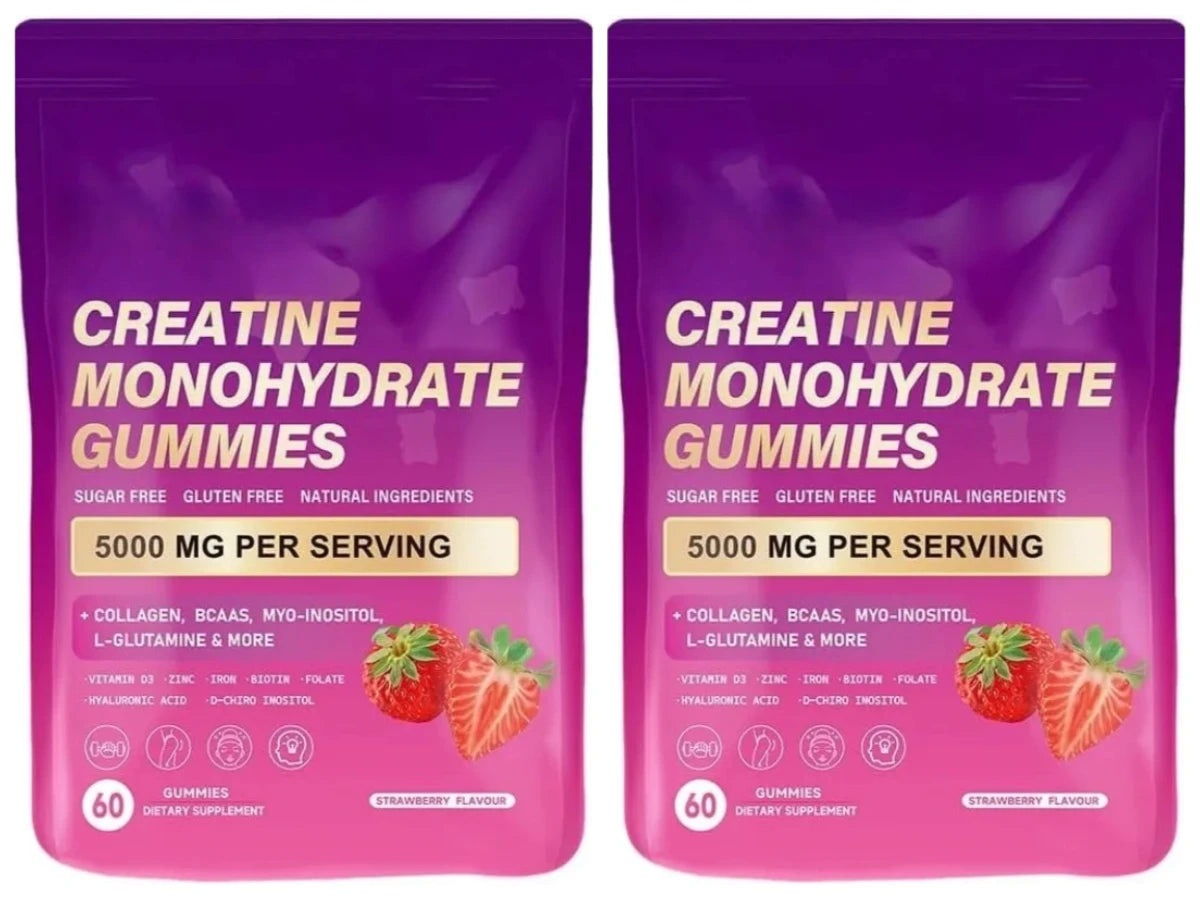 Garmtar Creatine Monohydrate Gummies + Collagen & BCAA - Garmtar Pure Supplements