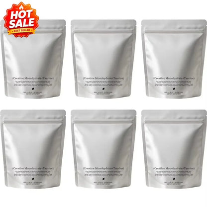 Micronized Creatine Monohydrate + Taurine Powder (180g / 30 Servings) – Explosive Strength & Muscle Hydration