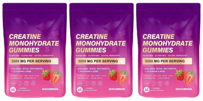 Garmtar Creatine Monohydrate Gummies + Collagen & BCAA - Garmtar Pure Supplements