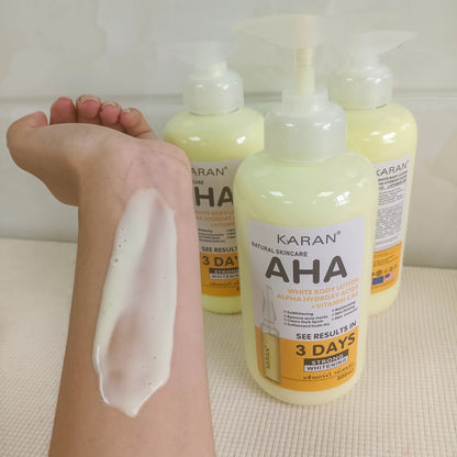 500ml Whitening Body Cream Aha Hydroxy Acids Vitamin | Premium Care