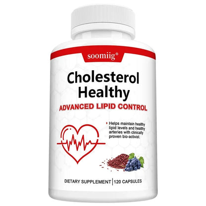 Cholesterol Health Supplement – Plant Phytosterols, Red Yeast Rice & CoQ10 for Heart & Lipid Wellness