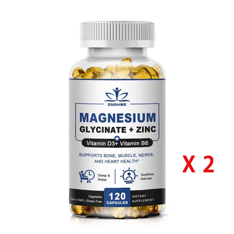 Garmtar Magnesium & Zinc Rest & Muscle Recovery Capsules - Garmtar Pure Supplements