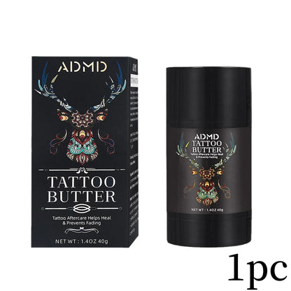40g Tattoo Care Cream Nourishing Tattoo Balm Stick for Long-Lasting Color Preservation Soothing Skincare Paste for Tattooed Skin