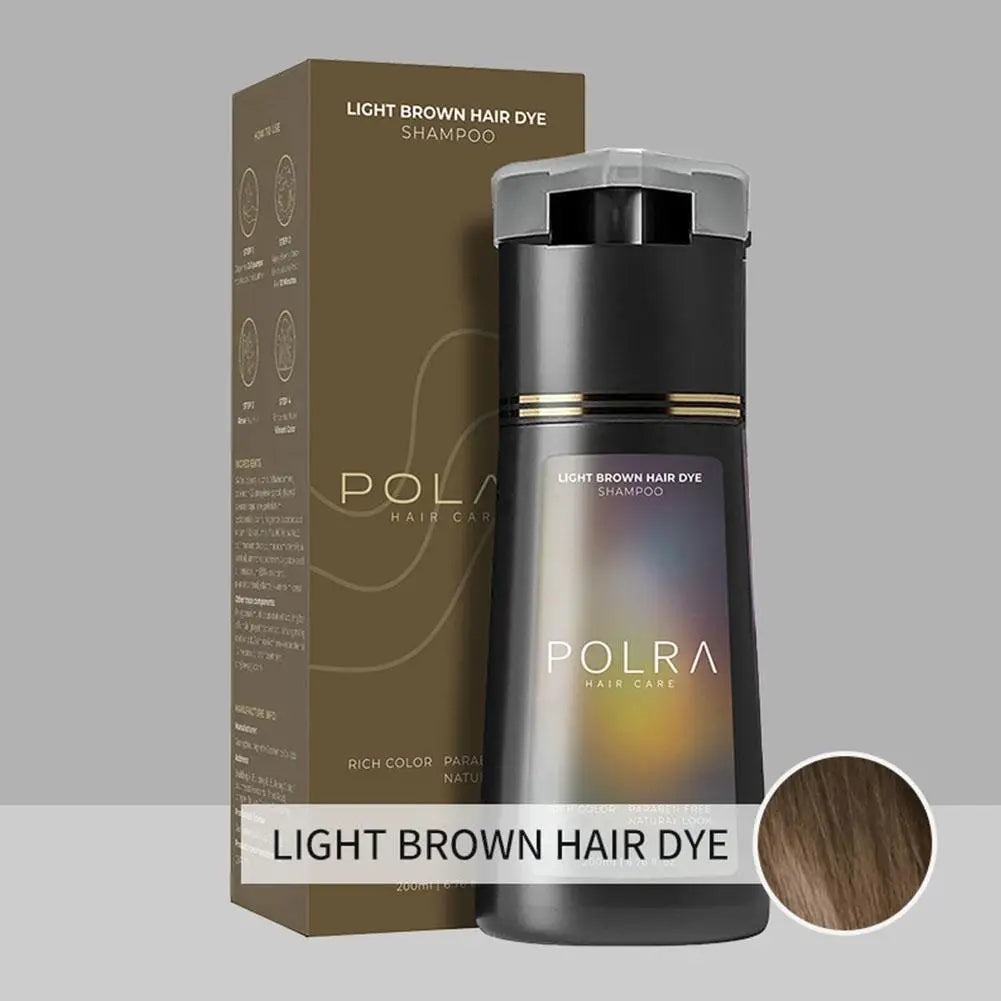 Hair Dye Shampoo 200ml 3 In 1 Natural | Premium Care