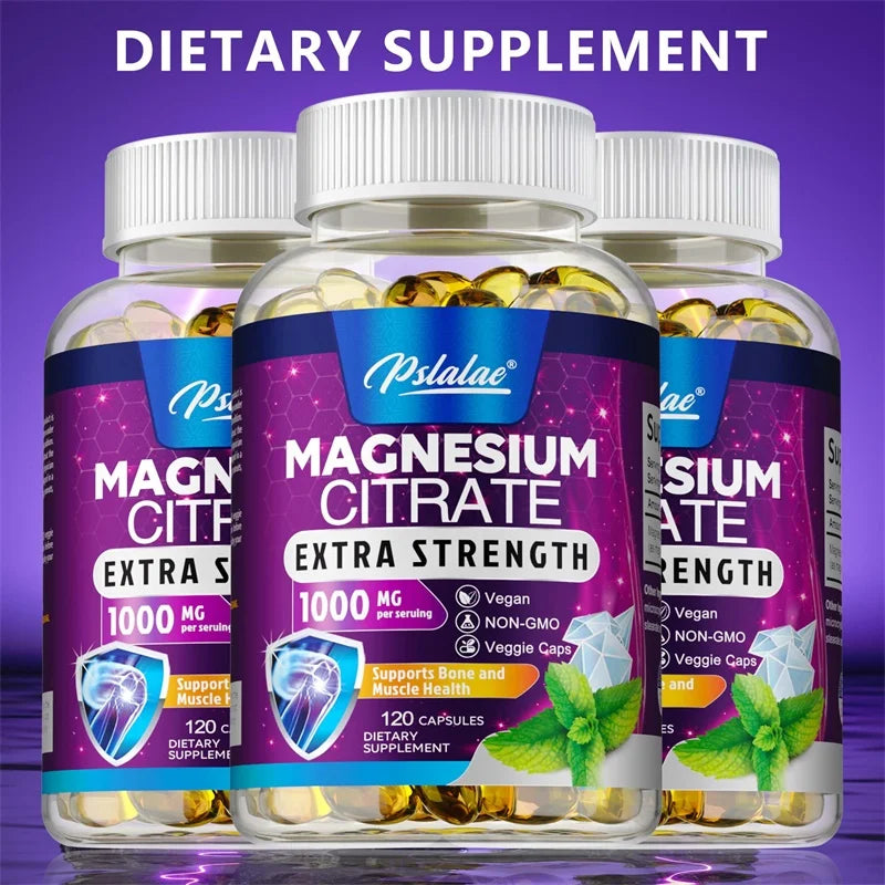 Garmtar Magnesium Citrate 1000mg Digestive & Muscle Matrix - Garmtar Pure Supplements