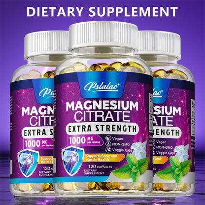 Garmtar Magnesium Citrate 1000mg Digestive & Muscle Matrix - Garmtar Pure Supplements