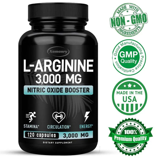 Pro-Endurance L-Arginine Complex – Vascular Blood Flow, Muscle Strength & Exercise Energy