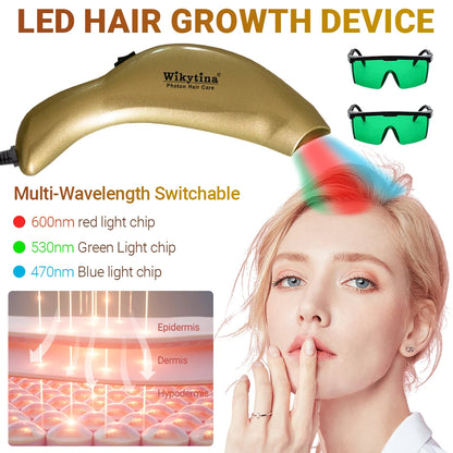 Clinical Grade Lllt Hair Regrowth Device Anti Hair | Premium Care