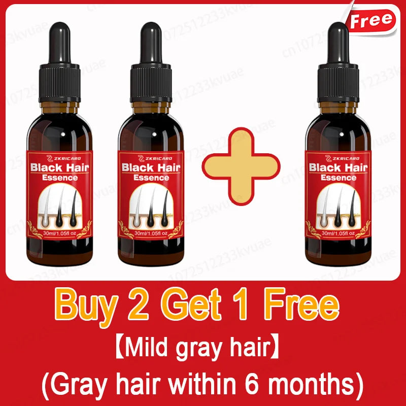 White Hair Turns Black Instantly Regaining Youthful Confidence | Premium Care