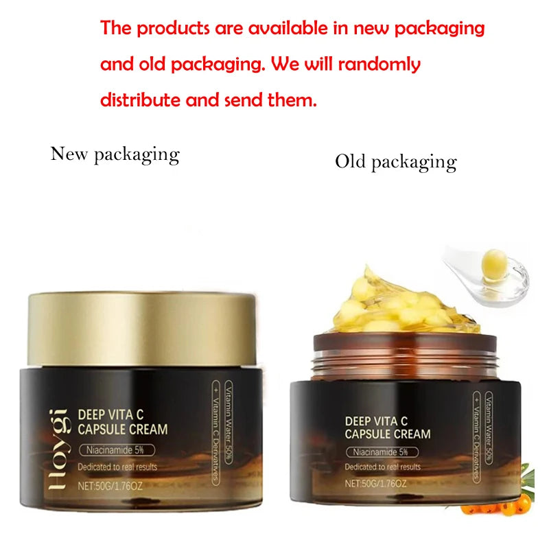Deep Vitamin C Golden Capsule Hydrating Face Moisturizer | Premium Care