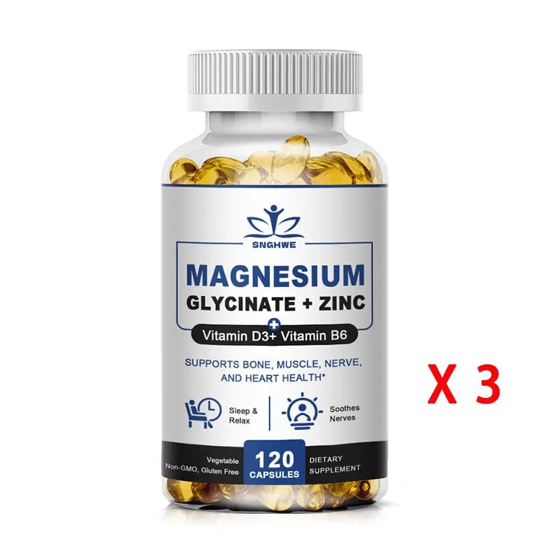 Garmtar Magnesium & Zinc Rest & Muscle Recovery Capsules - Garmtar Pure Supplements
