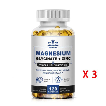Garmtar Magnesium & Zinc Rest & Muscle Recovery Capsules - Garmtar Pure Supplements