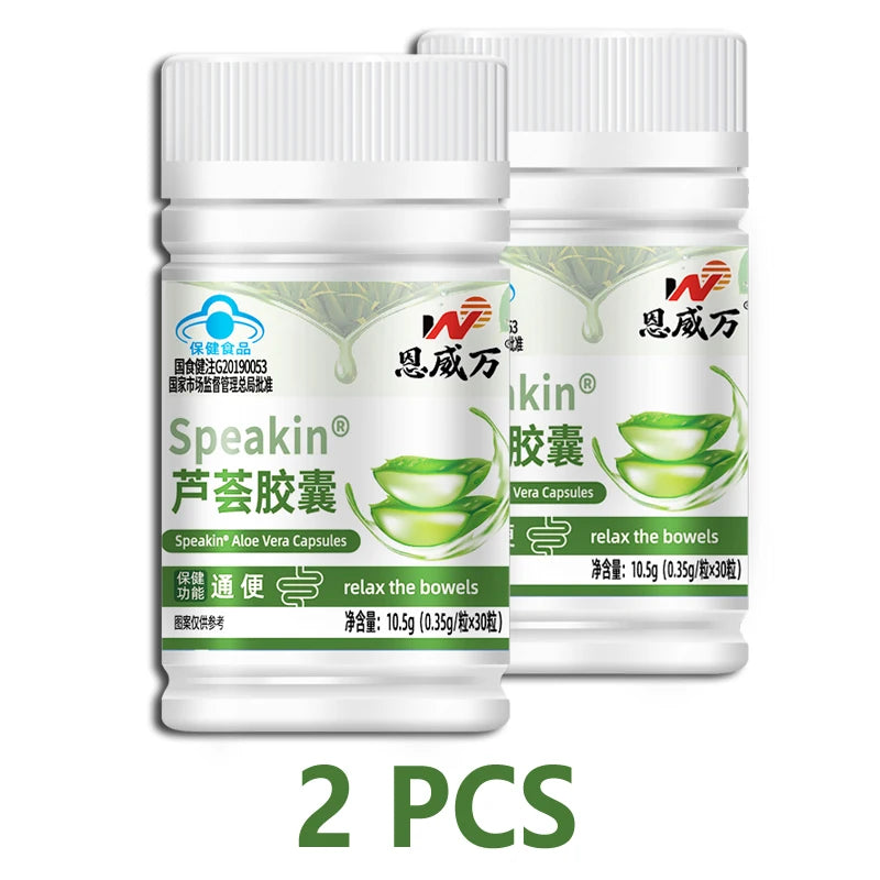 Garmtar Pure Aloe Vera Extract Capsules (Digestion & Detox) - Garmtar Pure Supplements