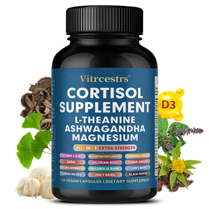 Garmtar 13-in-1 Cortisol Support & Adrenal Health Matrix - Garmtar Pure Supplements