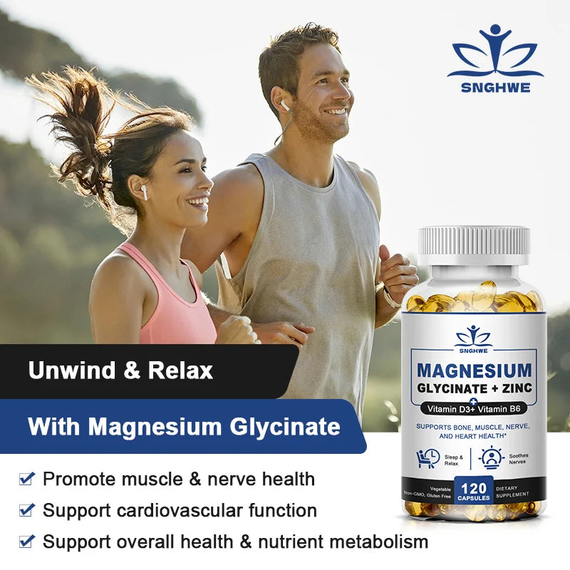 Garmtar Magnesium & Zinc Rest & Muscle Recovery Capsules - Garmtar Pure Supplements