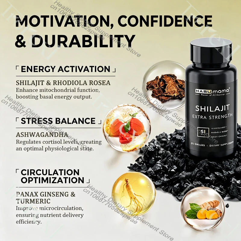 Male Enhancing With Natural Premium Shilajit Mens Supplement | Premium Care
