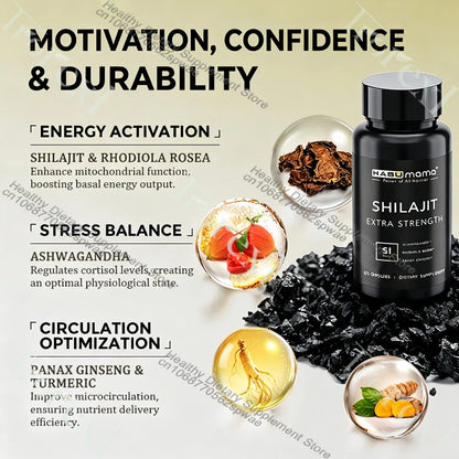 Male Enhancing With Natural Premium Shilajit Mens Supplement | Premium Care