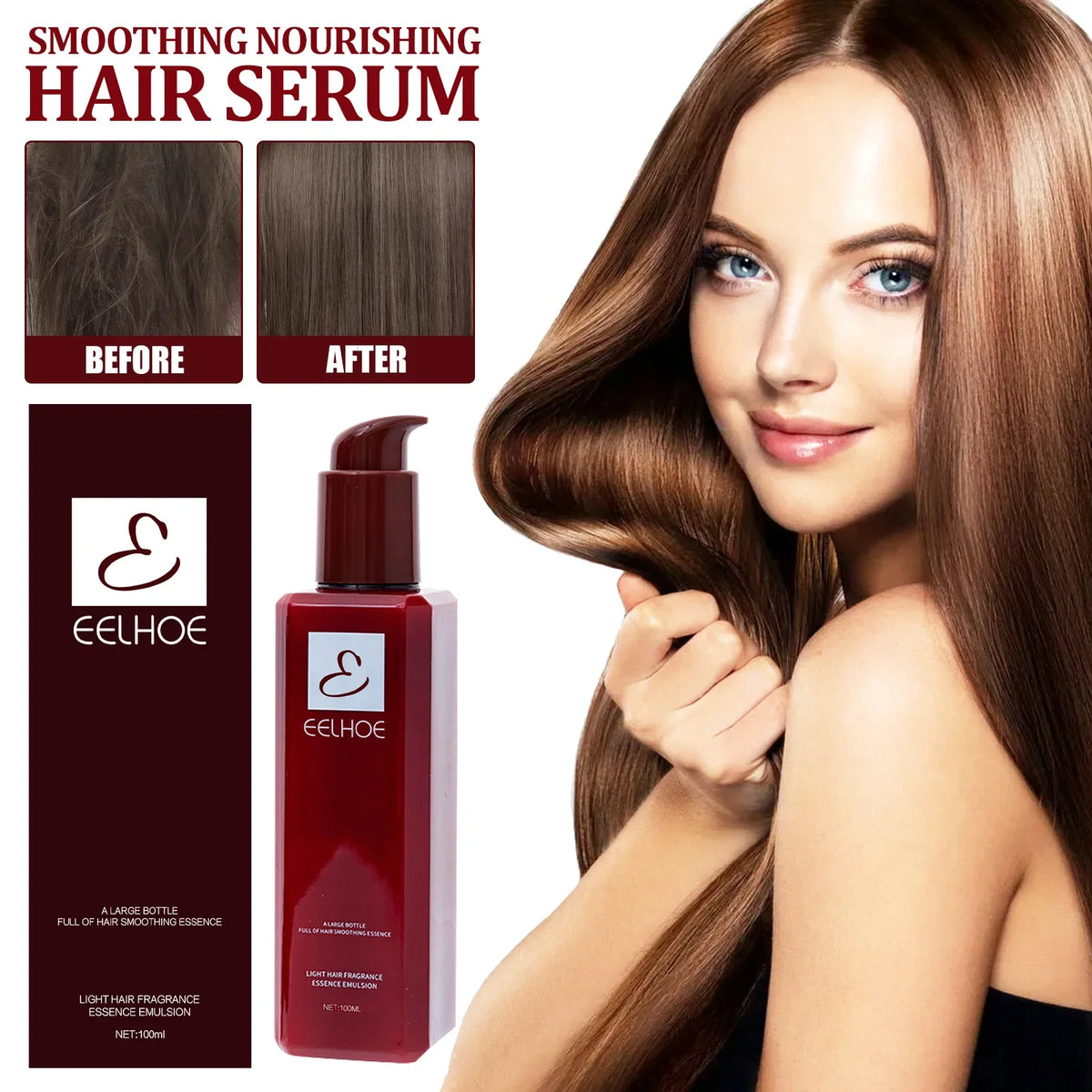 Eelhoe Smooth Hair Conditioner Keratin Treatment Professional Straightening | Premium Care