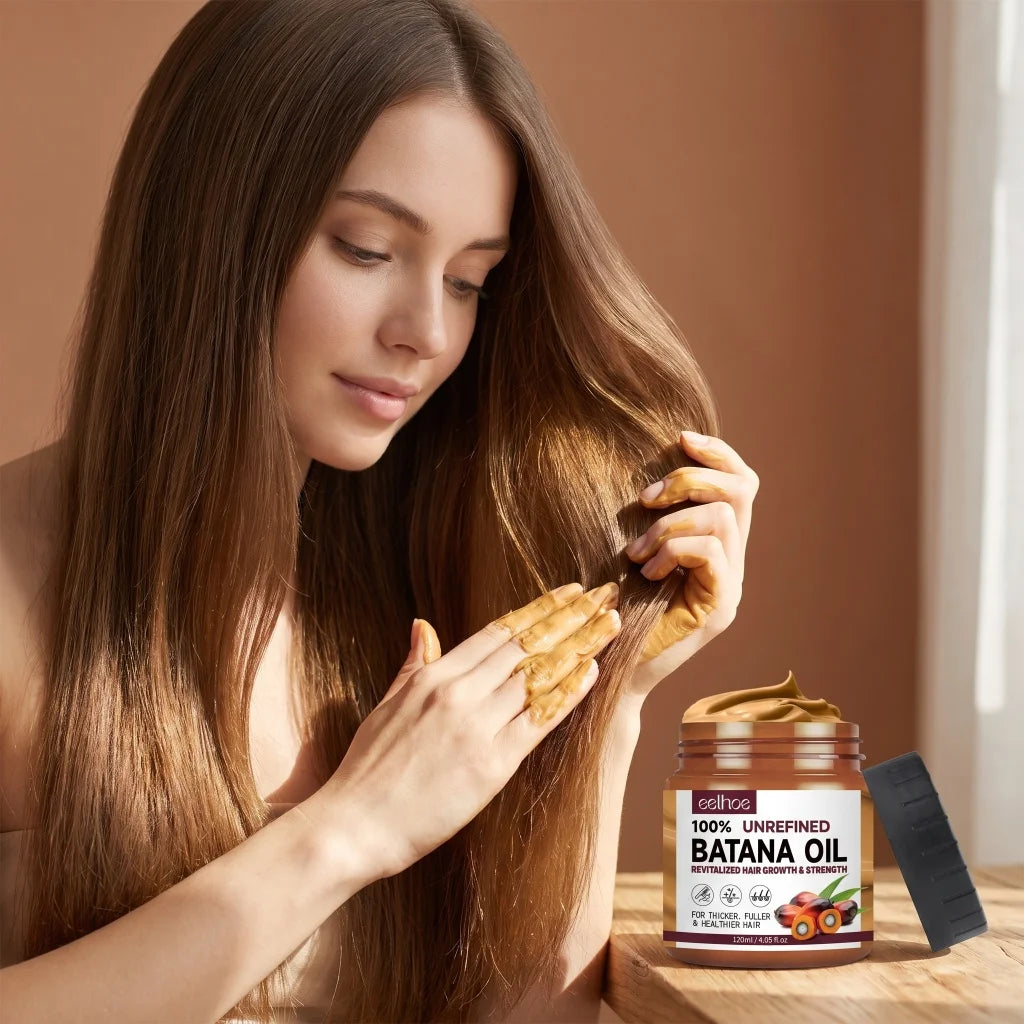 Batana Oil Natural Scalp Nourishing Balm Strengthen Weak | Premium Care