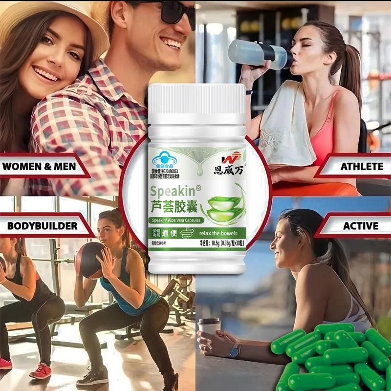 Garmtar Pure Aloe Vera Extract Capsules (Digestion & Detox) - Garmtar Pure Supplements
