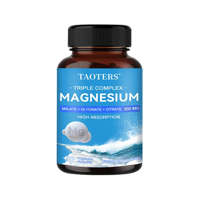 Garmtar Triple Magnesium Complex (Glycinate, Malate & Citrate) - Garmtar Pure Supplements