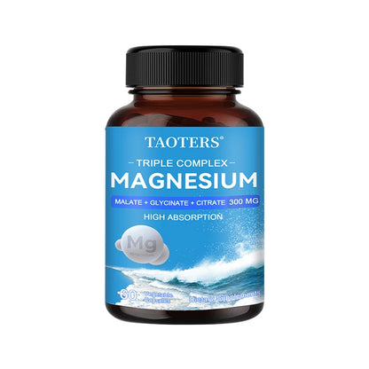 Garmtar Triple Magnesium Complex (Glycinate, Malate & Citrate) - Garmtar Pure Supplements