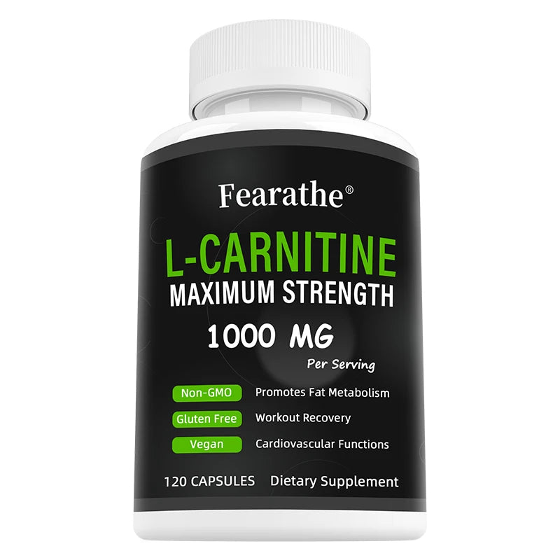 Garmtar L-Carnitine 1000mg Metabolic & Energy Matrix - Garmtar Pure Supplements