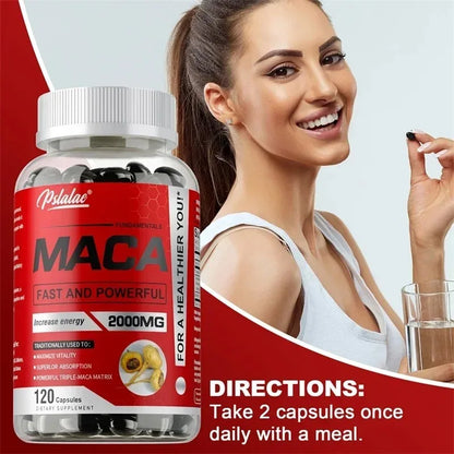 Garmtar Triple Maca 2000mg (Black, Red & Yellow Maca Root) - Garmtar Pure Supplements