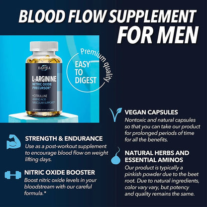 L-Arginine Athletic Fuel Complex – Workout Energy, Muscular Strength & Endurance Support (Non-GMO)
