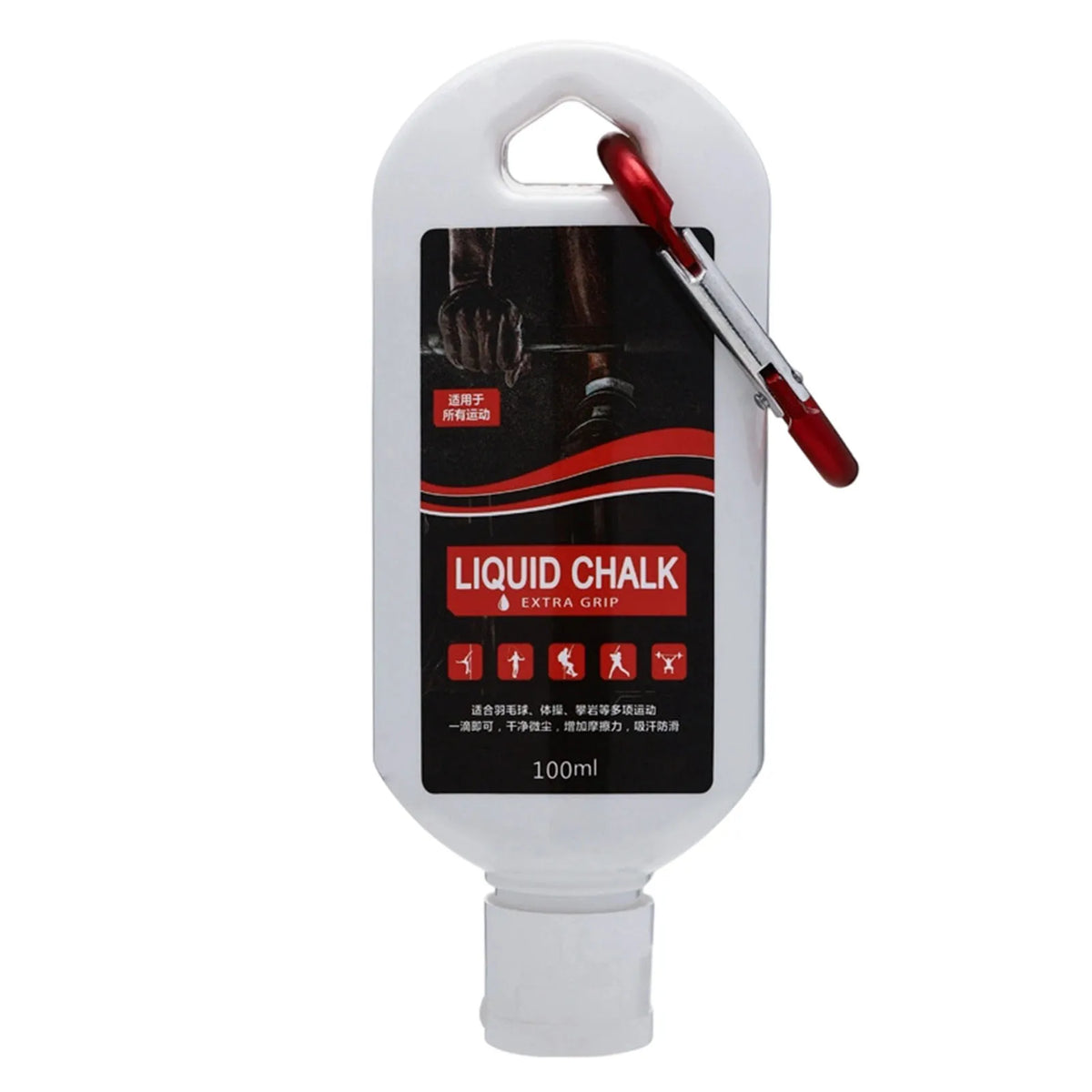 Sports Chalk Magnesium Powder Fitness Weight Lifting Non-slip Cream Grip Weight Lifting Climbing Gym Sports 30/50/100ml