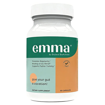 Gut health relief supplement, supports leaky gut and digestive system, relieves constipation, bloating, and gas, 60 capsules