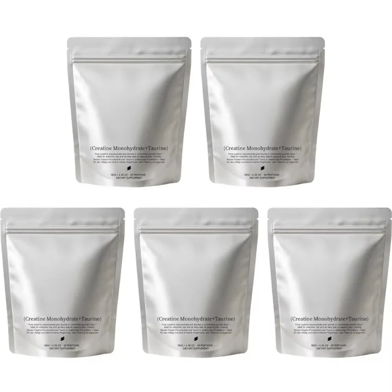 Micronized Creatine Monohydrate + Taurine Powder (180g / 30 Servings) – Explosive Strength & Muscle Hydration