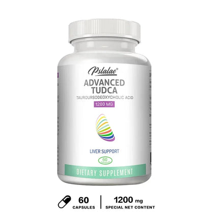 TUDCA Liver Supplement - Protect Liver, Anti-oxidation, Detoxify, Lower Blood Sugar, Relieve Anxiety, Promote Metabolism